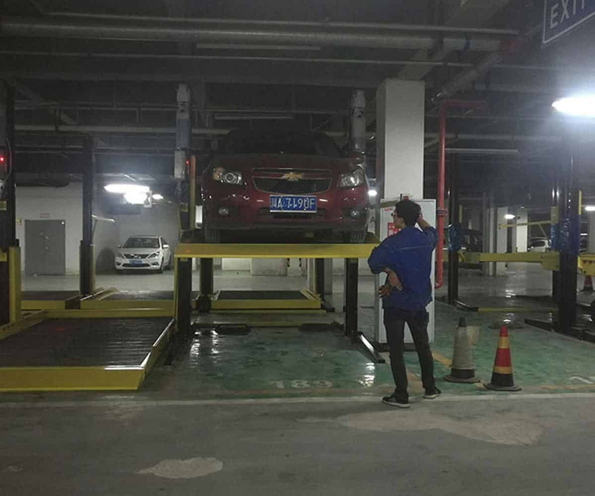 渭濱區(qū)2層簡易升降類機(jī)械停車位安裝