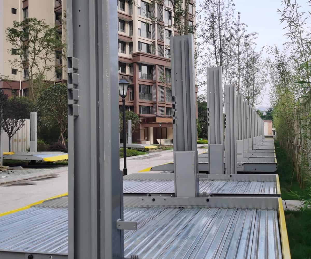 俯仰式立體車庫改造