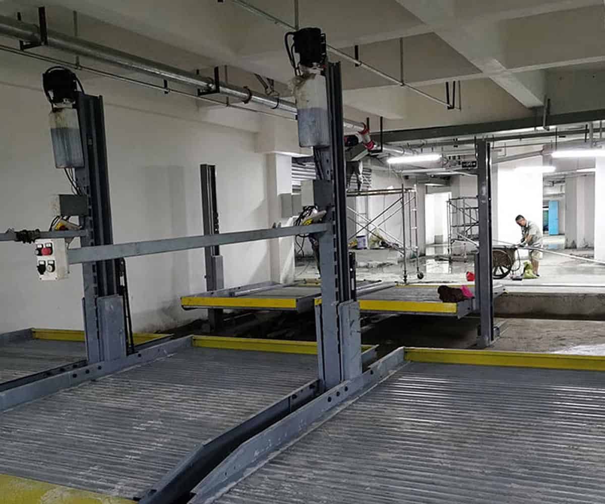 貴州省升降橫移機械式停車庫短租