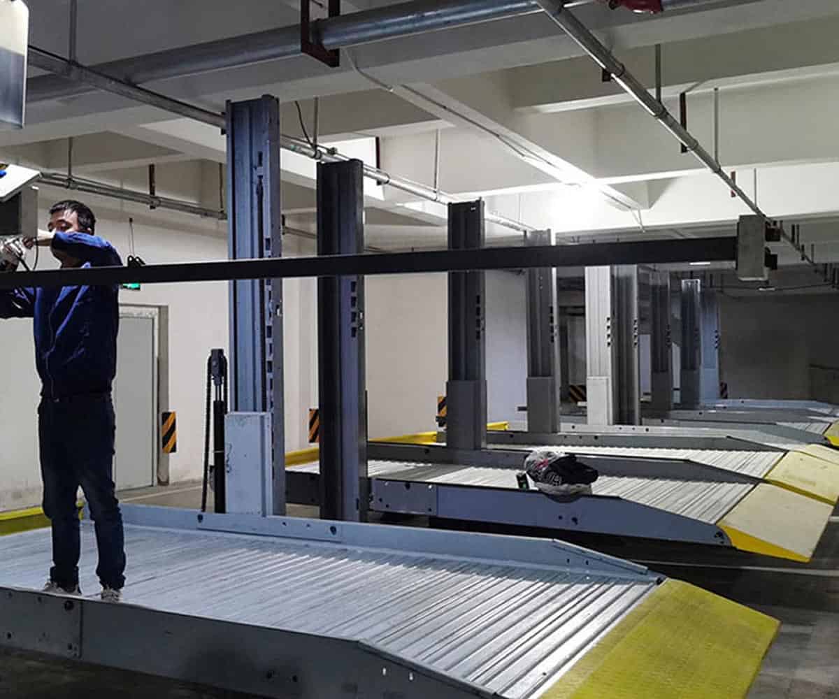 秦安縣2層簡易升降類立體車庫停車設備回購