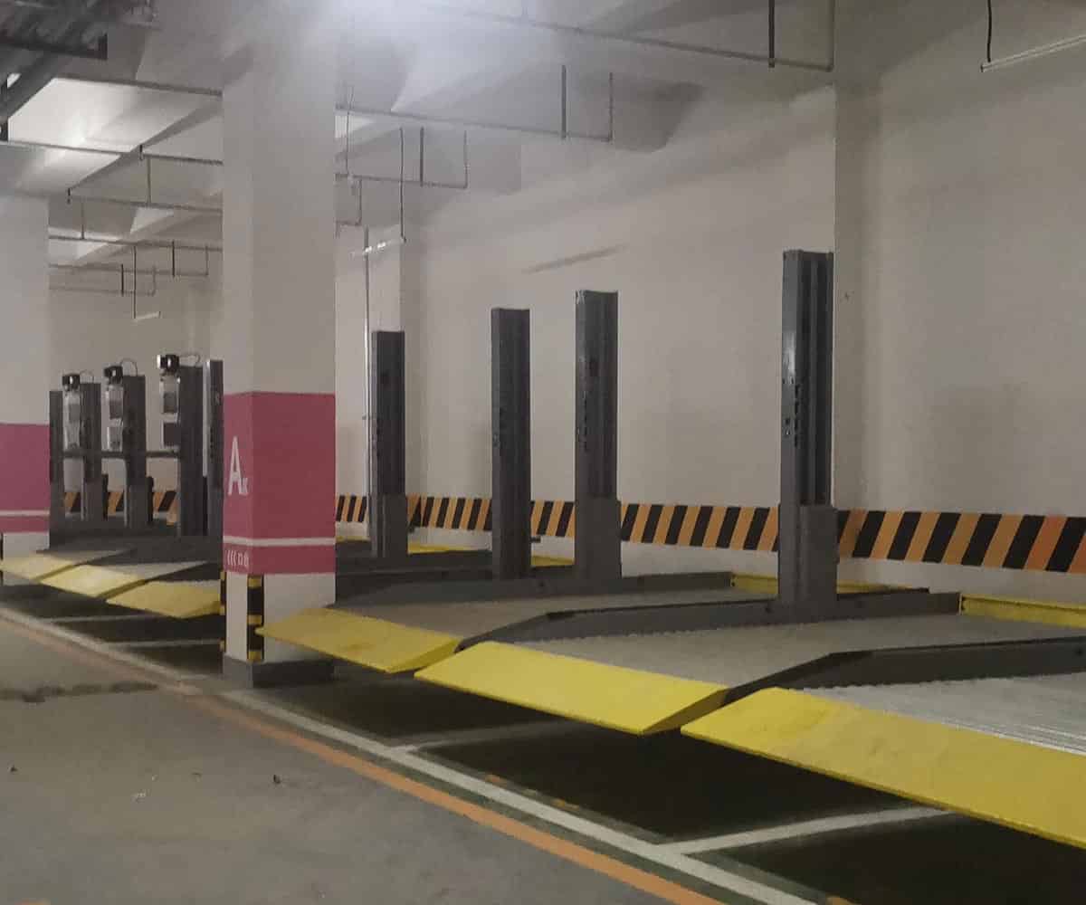 漢中市兩柱升降式停車設備回收