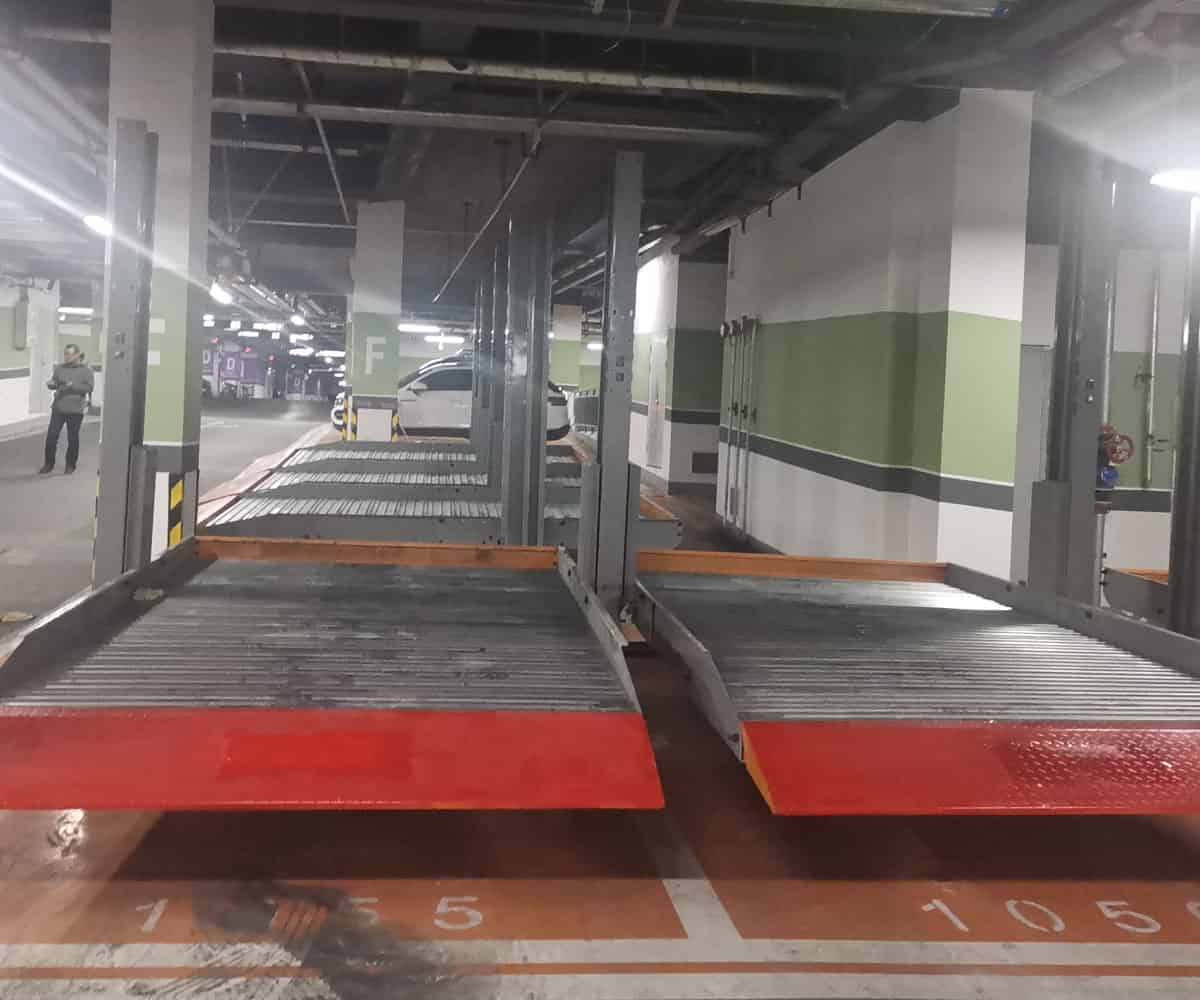 宜川縣4柱機械式停車設備拆除
