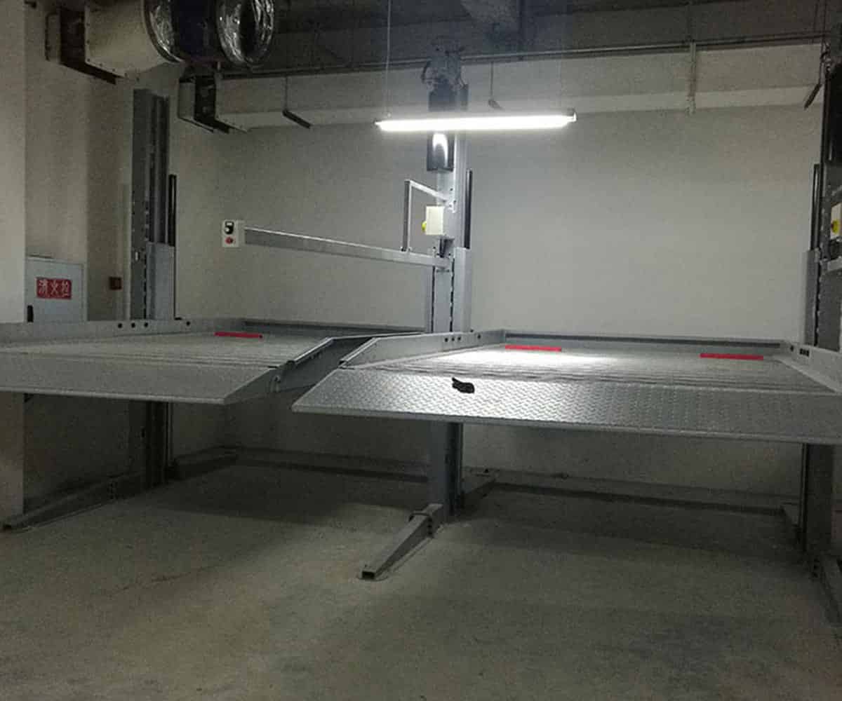 徽縣雙層簡易式機械式停車設備二手