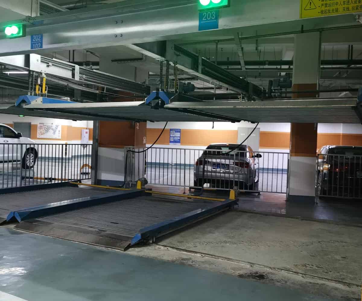 雙柱簡易升降停車立體車庫過規劃