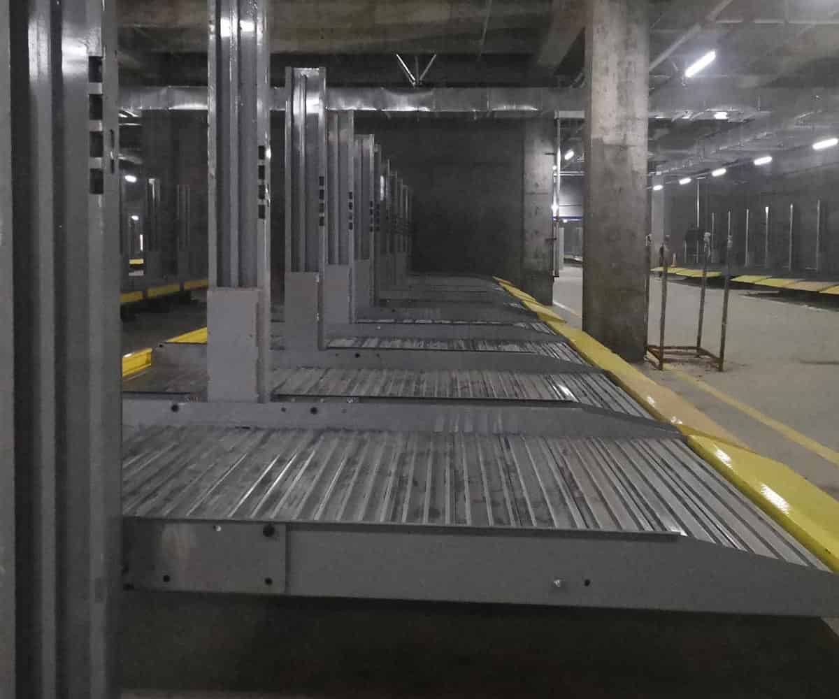嘉峪關(guān)市二層簡易升降類立體車庫停車設(shè)備過驗收