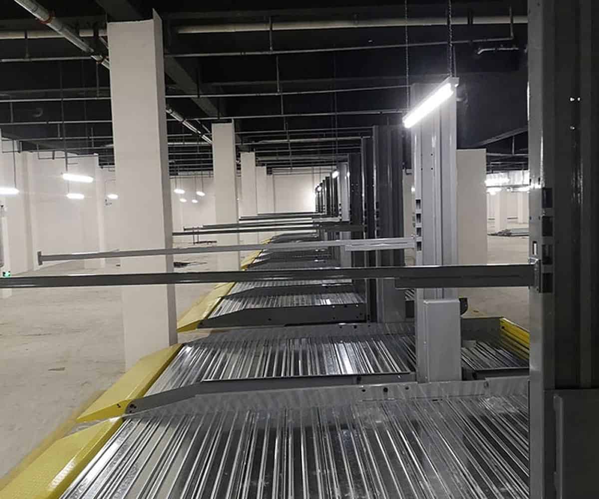 白銀市雙柱簡易升降機械式停車位過規劃