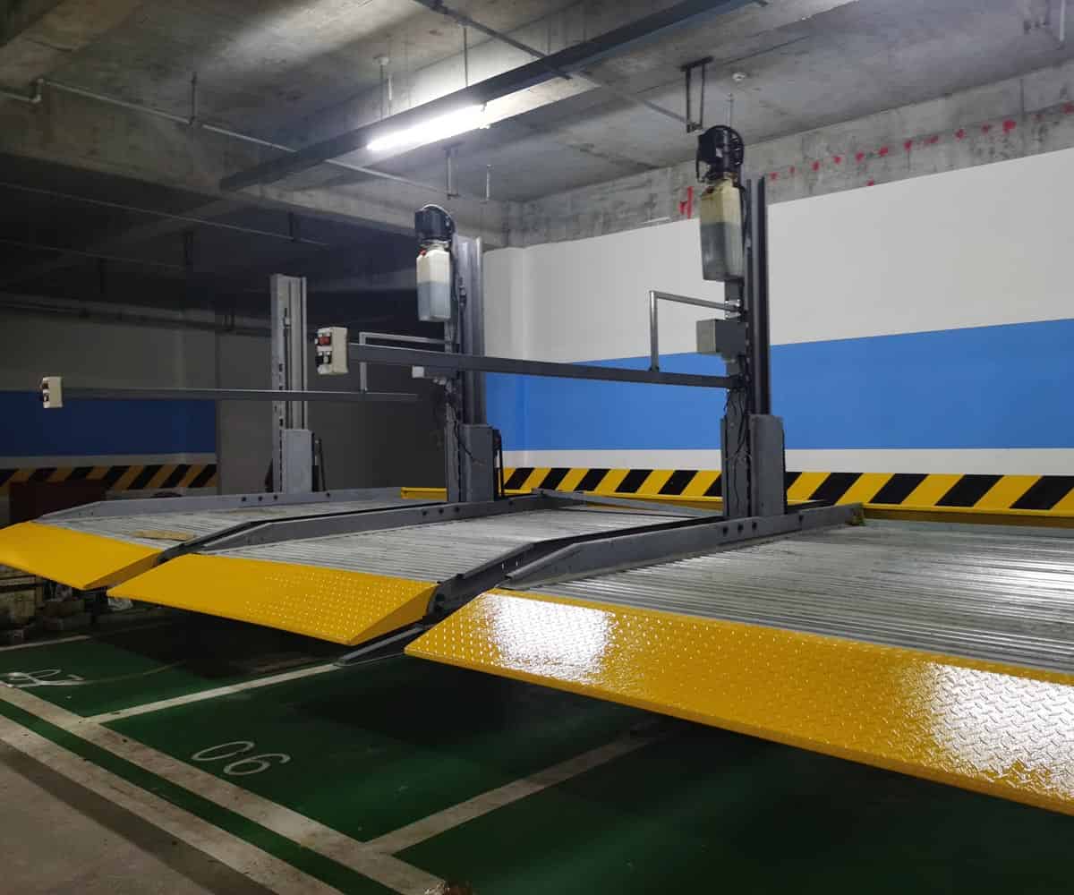 柞水縣2層簡易式立體停車場