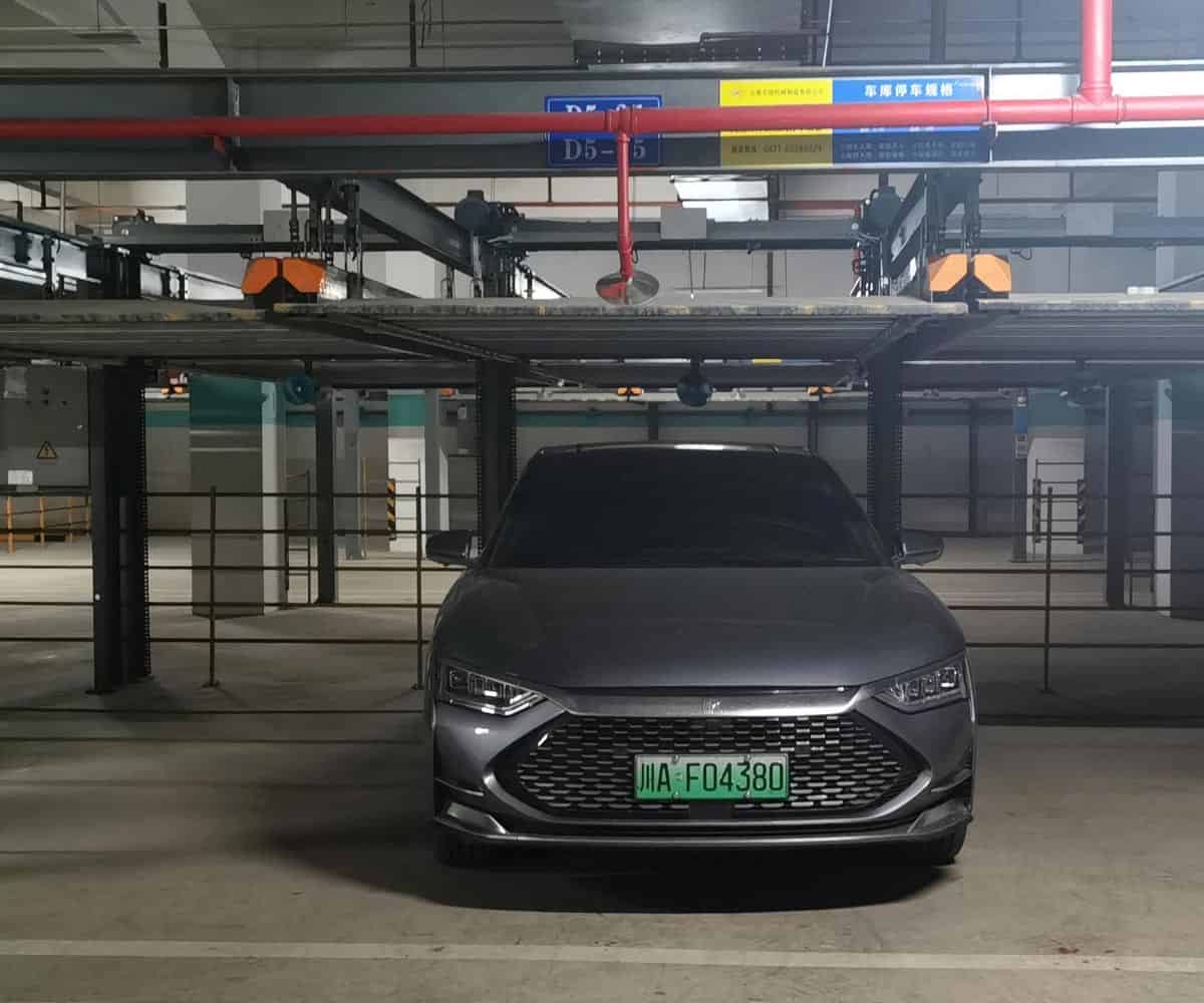 白銀市家用簡易式立體車庫停車設備