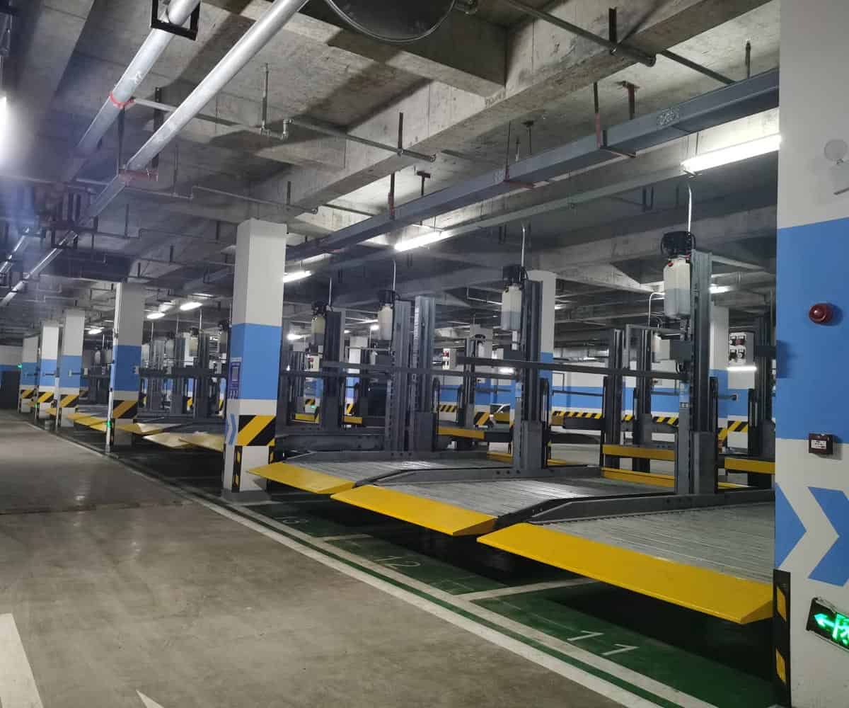 貴州省雙層簡易升降類停車設備
