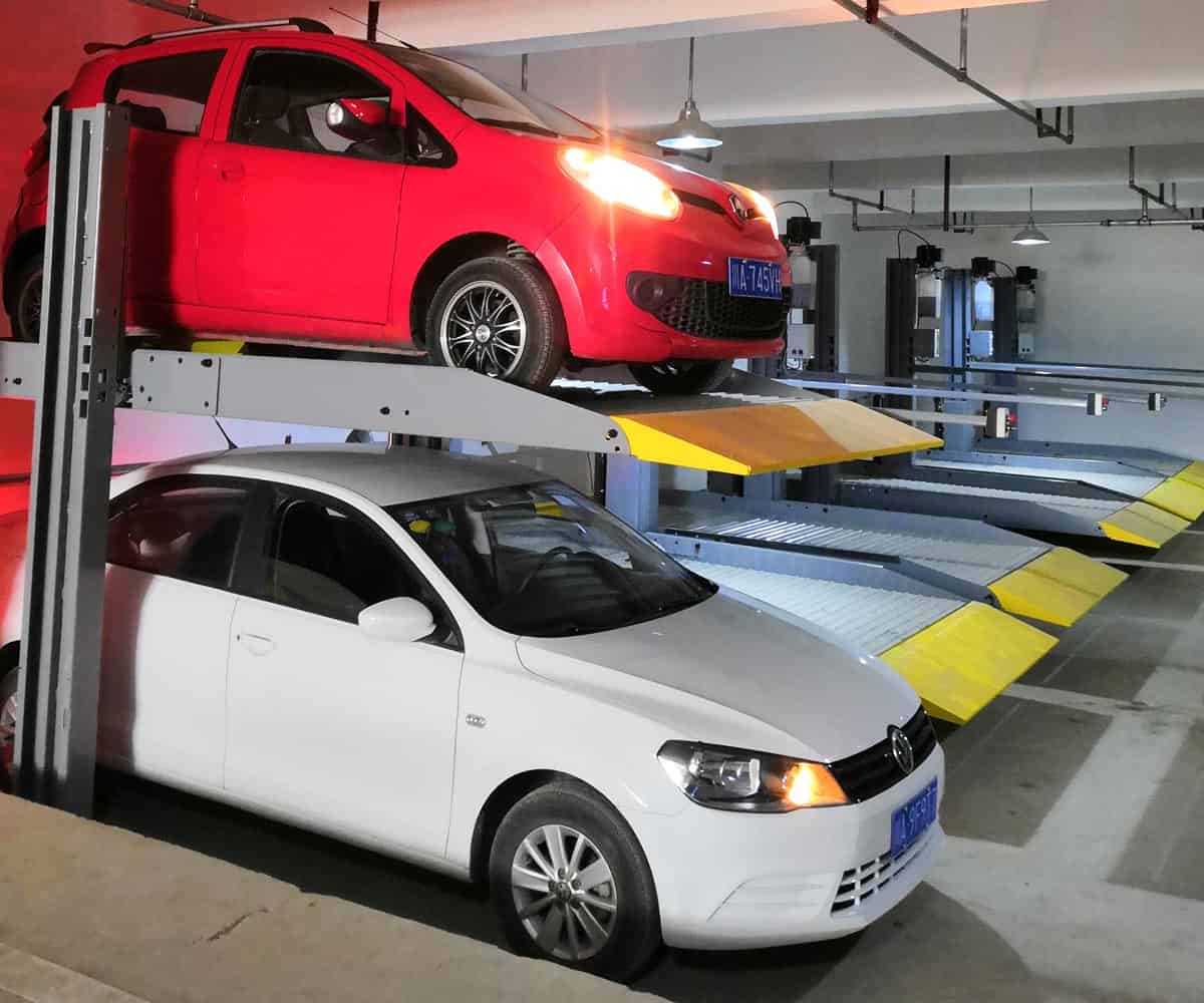 貴州省兩層簡易類機械停車場