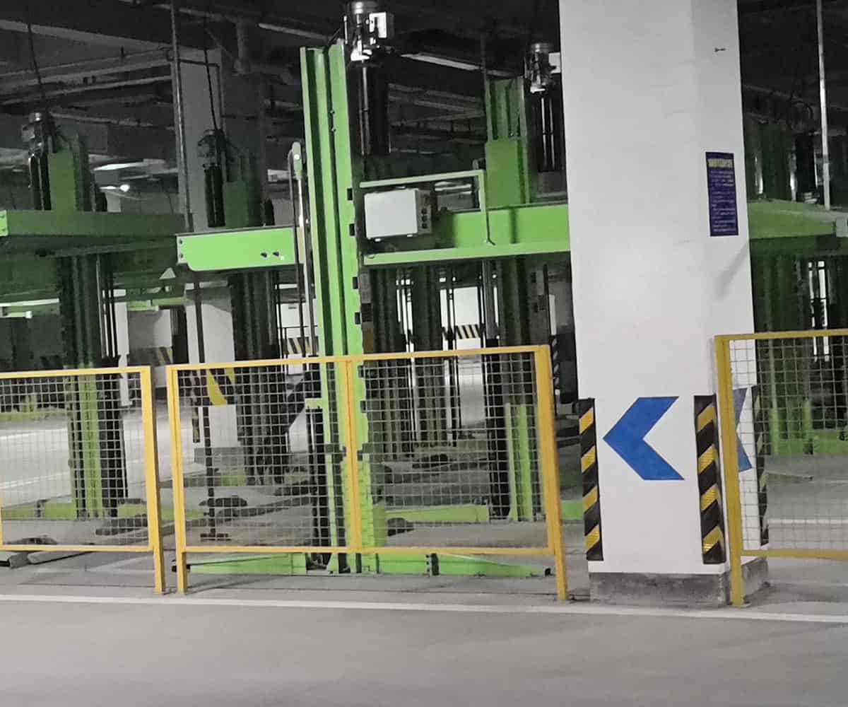 雙柱簡易式機械式停車設備