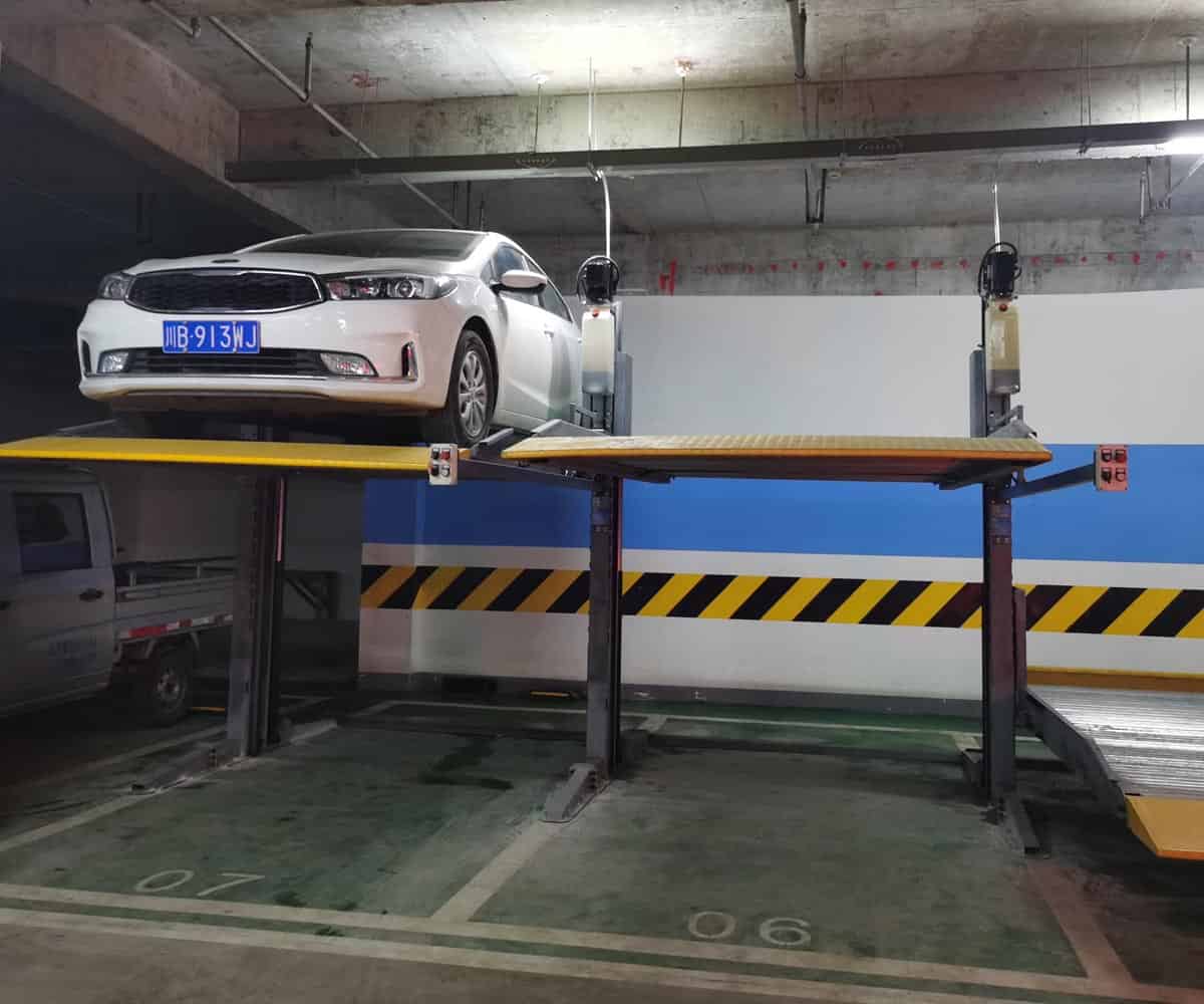 酒泉市兩柱機械車位