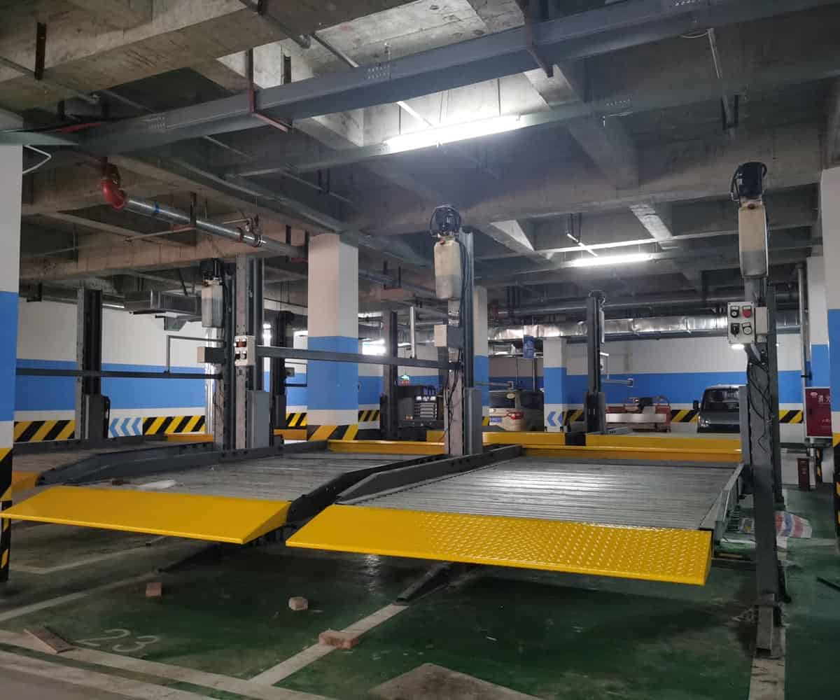秦安縣兩柱簡易式機械停車