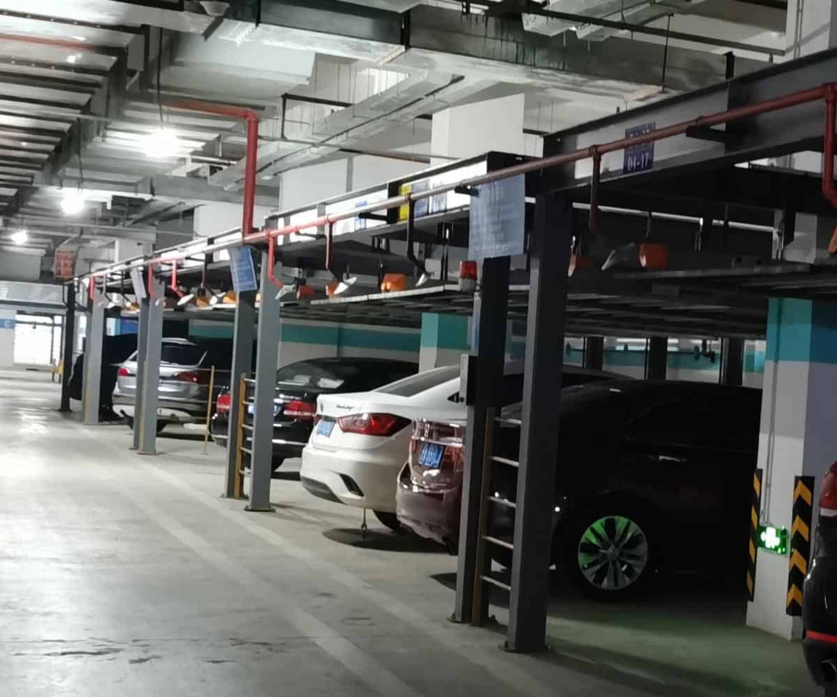 柞水縣雙柱升降式立體車庫