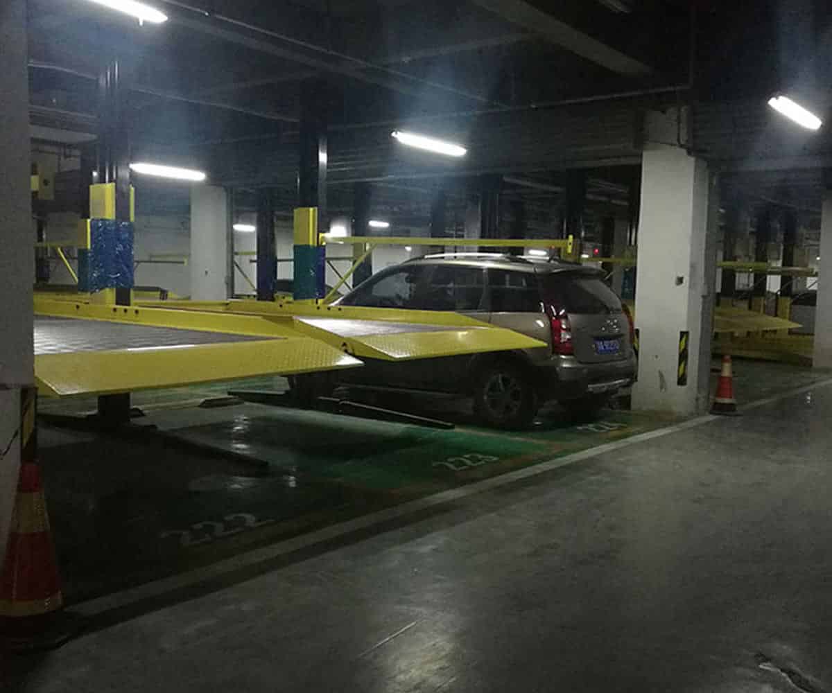 機械立體車庫的自動開關門自動運行
