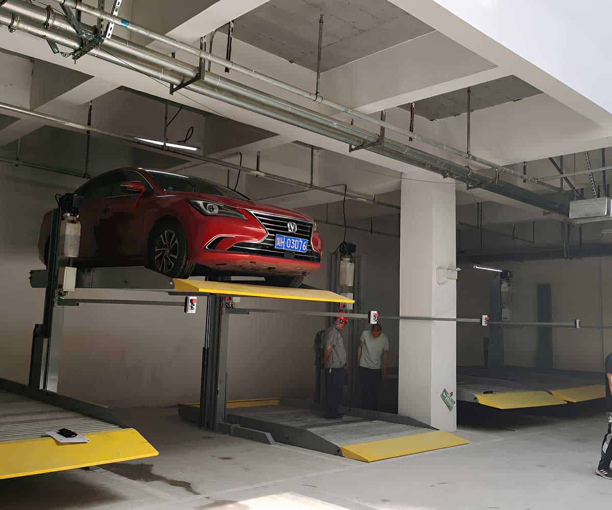 二手立體停車庫的空間利用