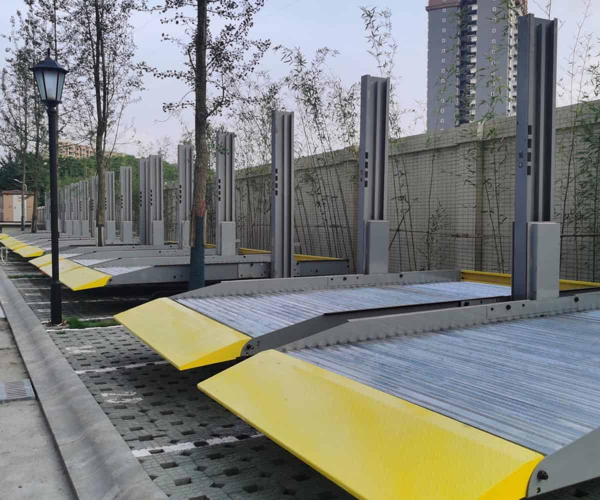 機械立體車庫解決城市用地緊張緩解停車難