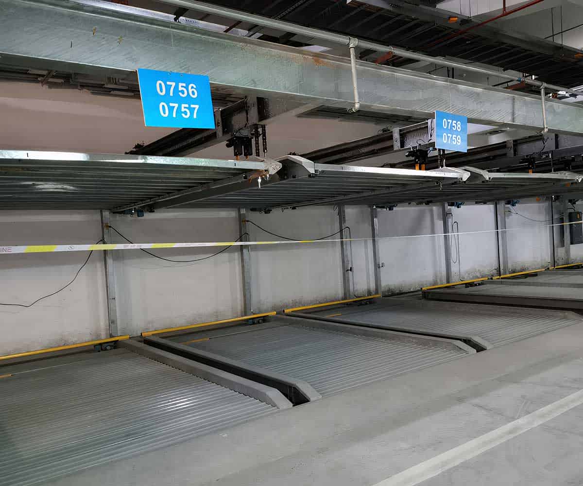 二層簡易升降機械式立體停車設備維修指南